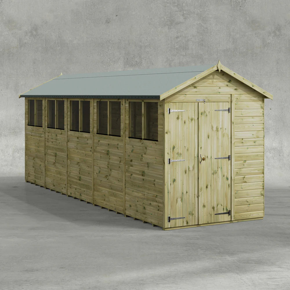 Premium Shiplap Apex Garden Shed