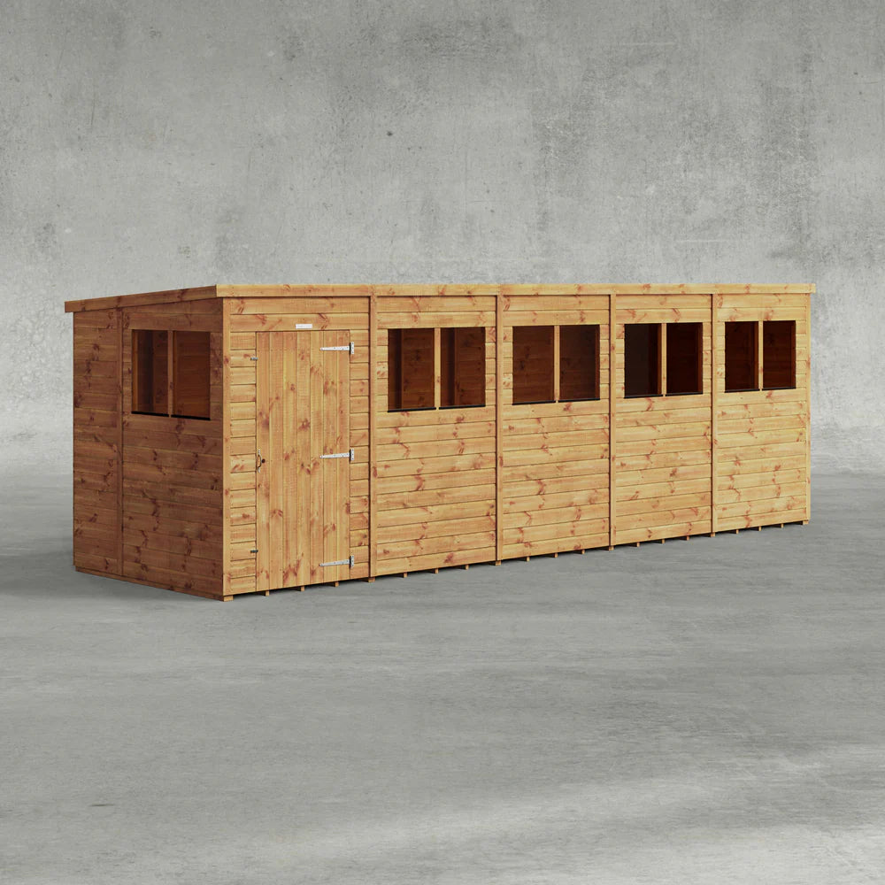 Shiplap Pent Garden Shed