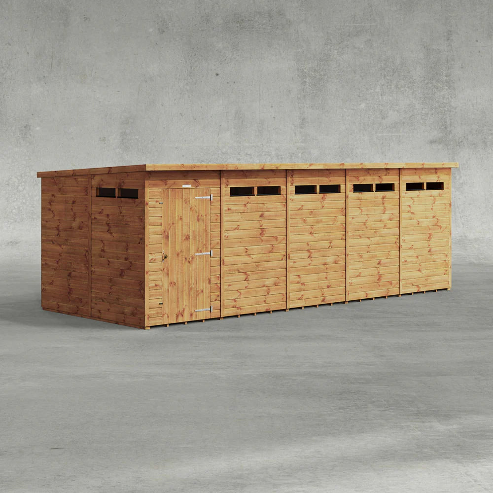 Pent Security Shed