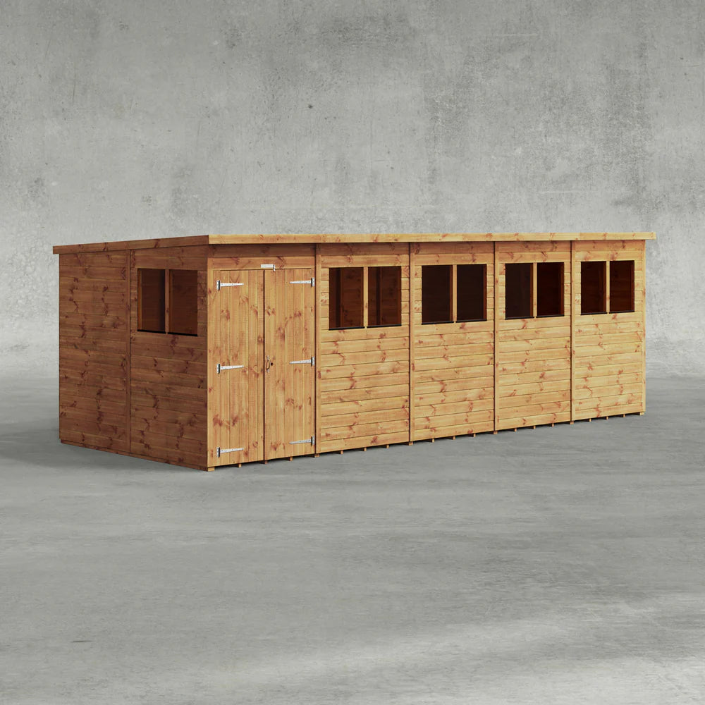 Shiplap Pent Garden Shed