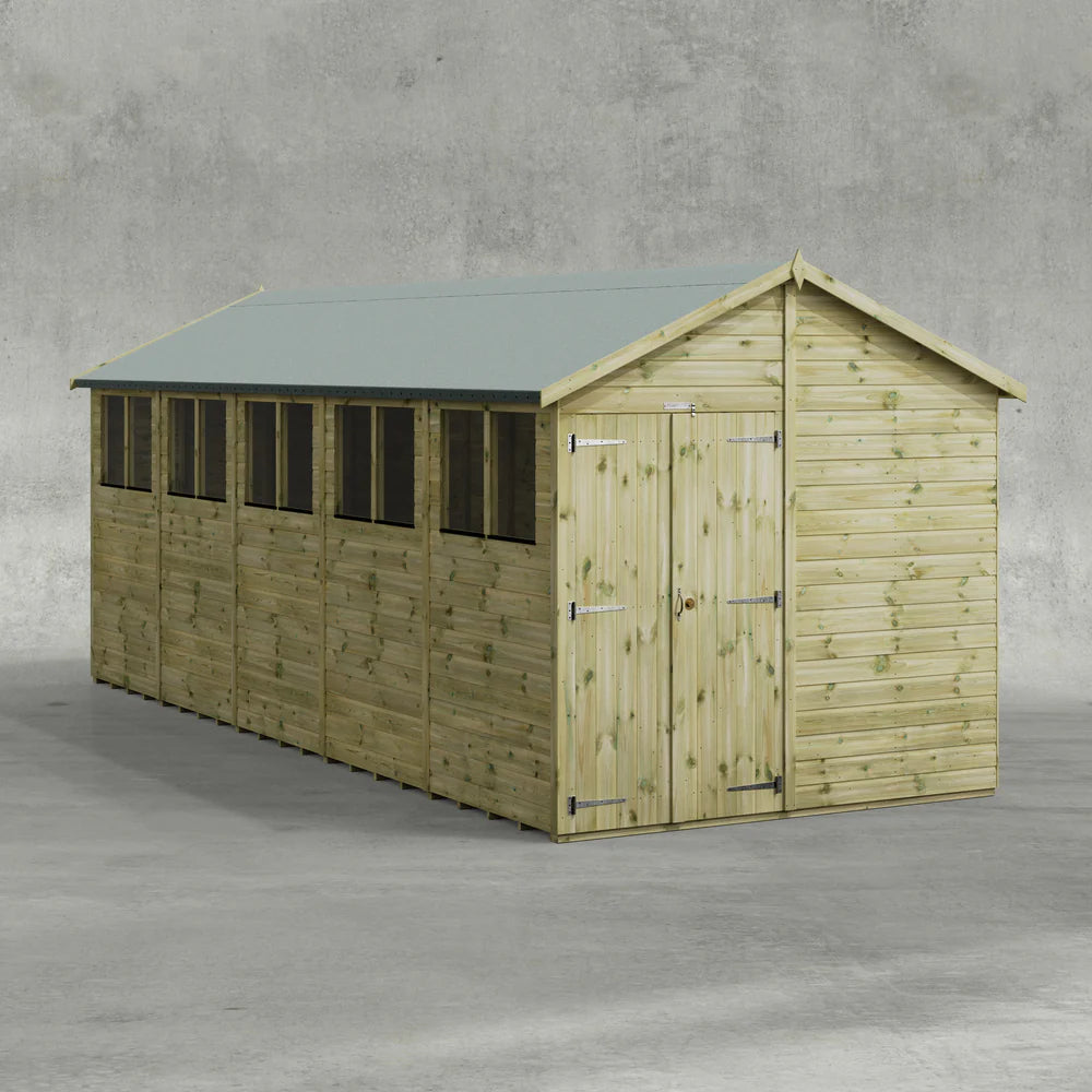 Premium Shiplap Apex Garden Shed