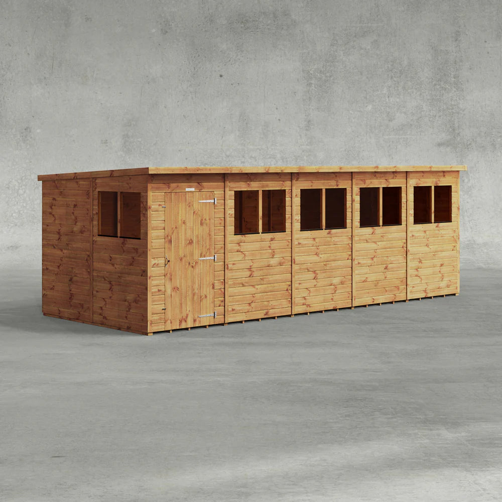 Shiplap Pent Garden Shed