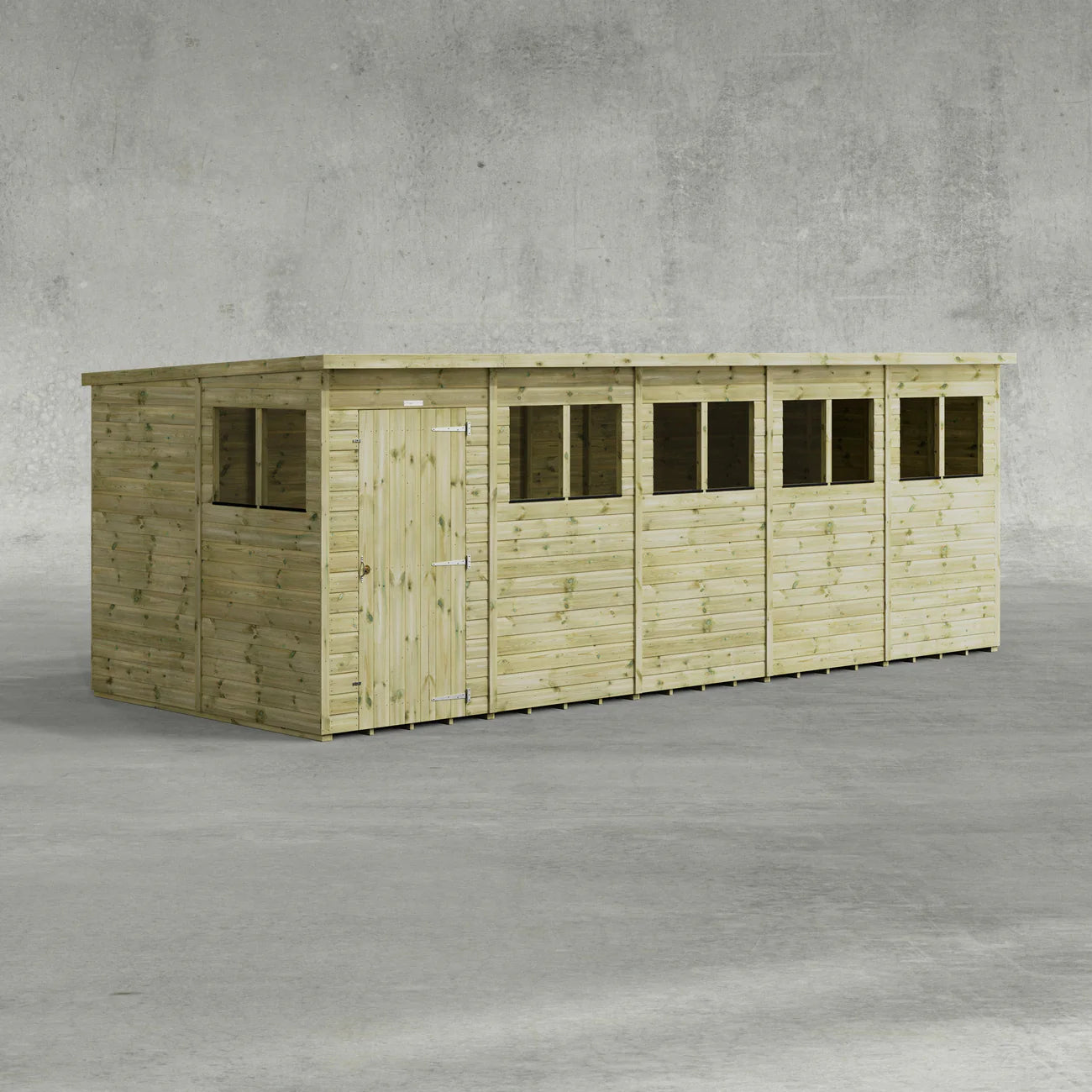 Power Premium Pent Sheds