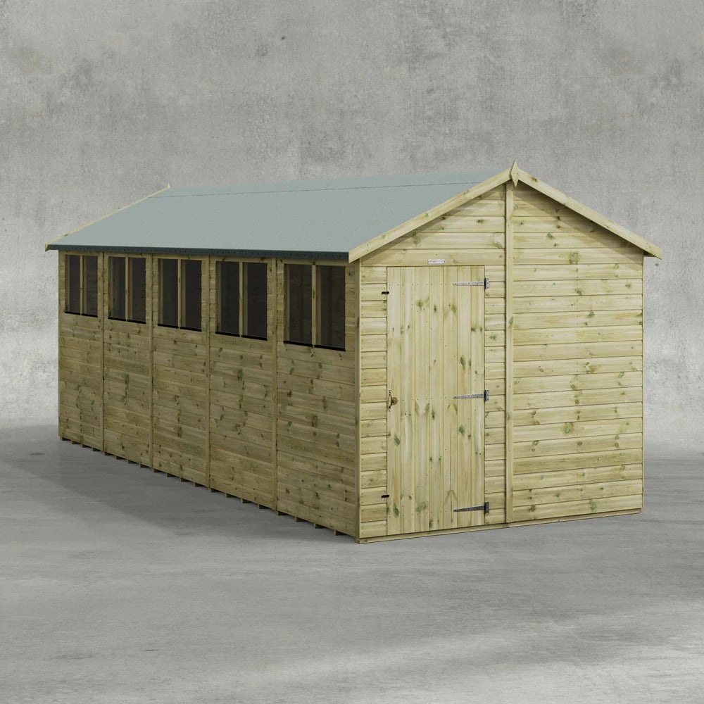 Premium Shiplap Apex Garden Shed