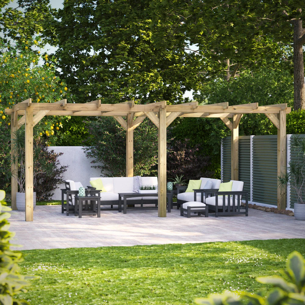 Wooden Garden Pergola