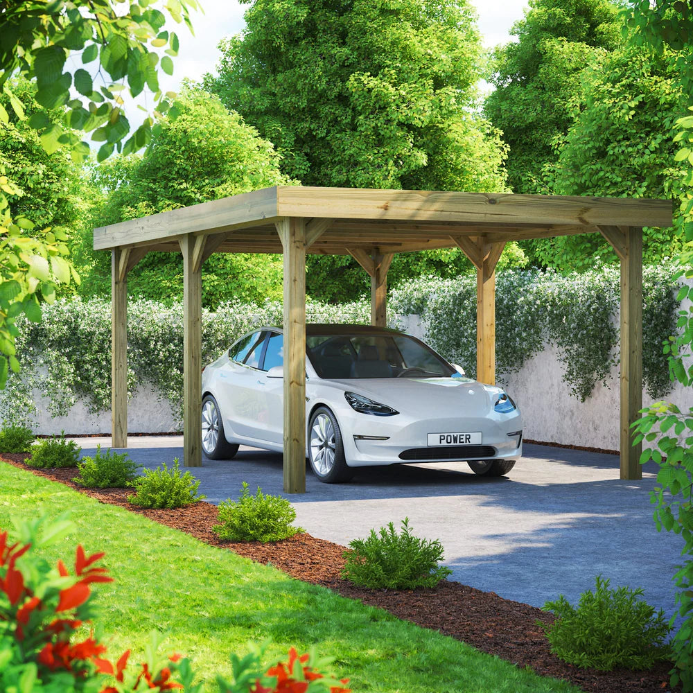 Flat Roof Garden Gazebo