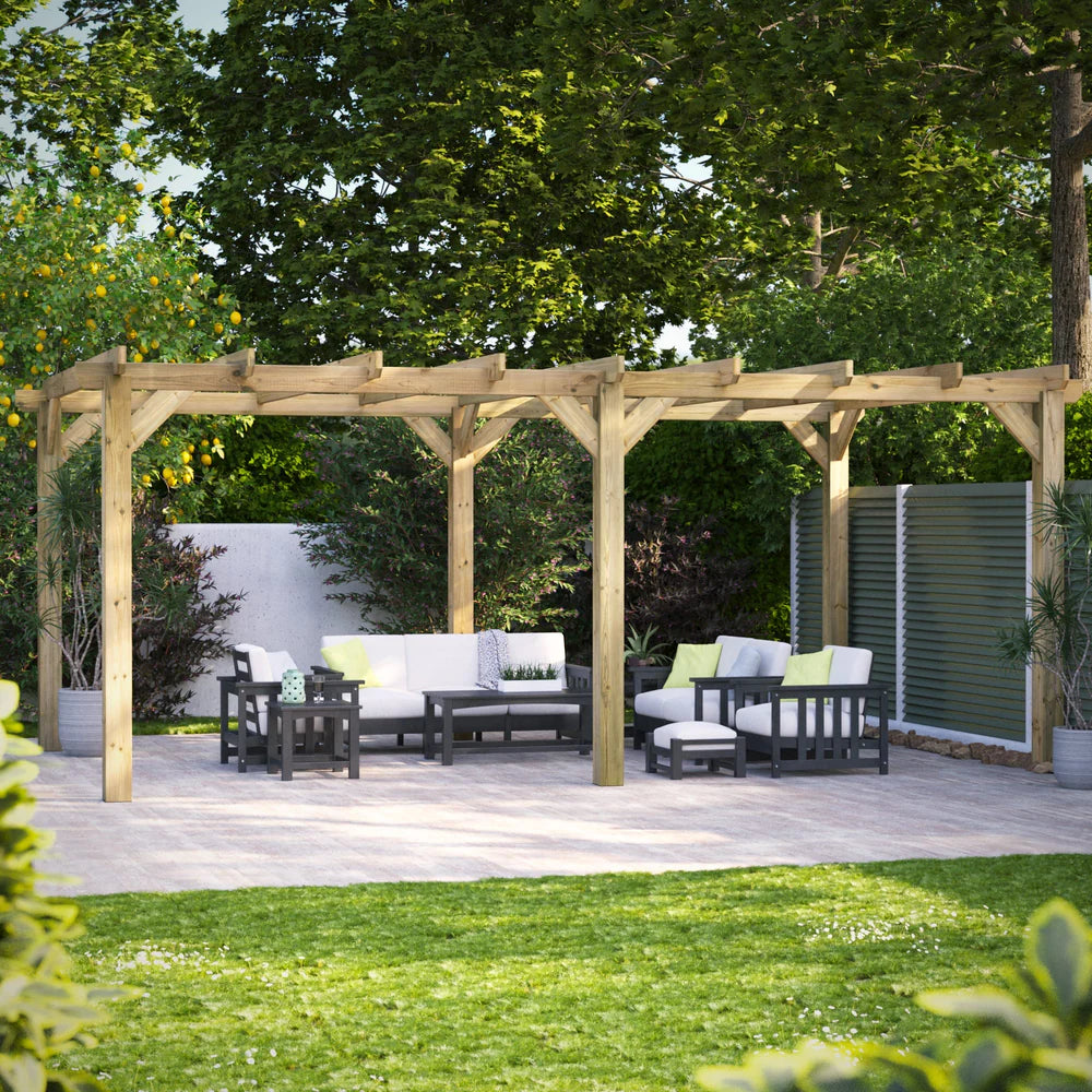 Wooden Garden Pergola