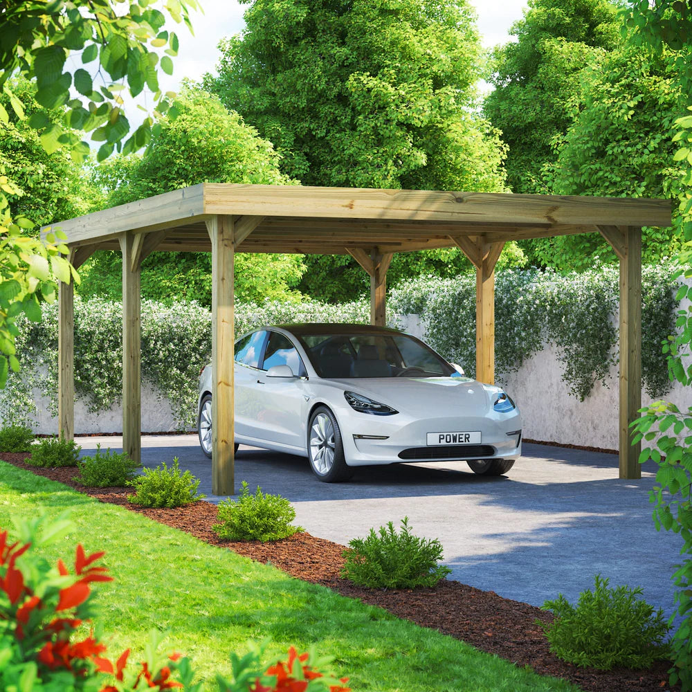 Flat Roof Garden Gazebo