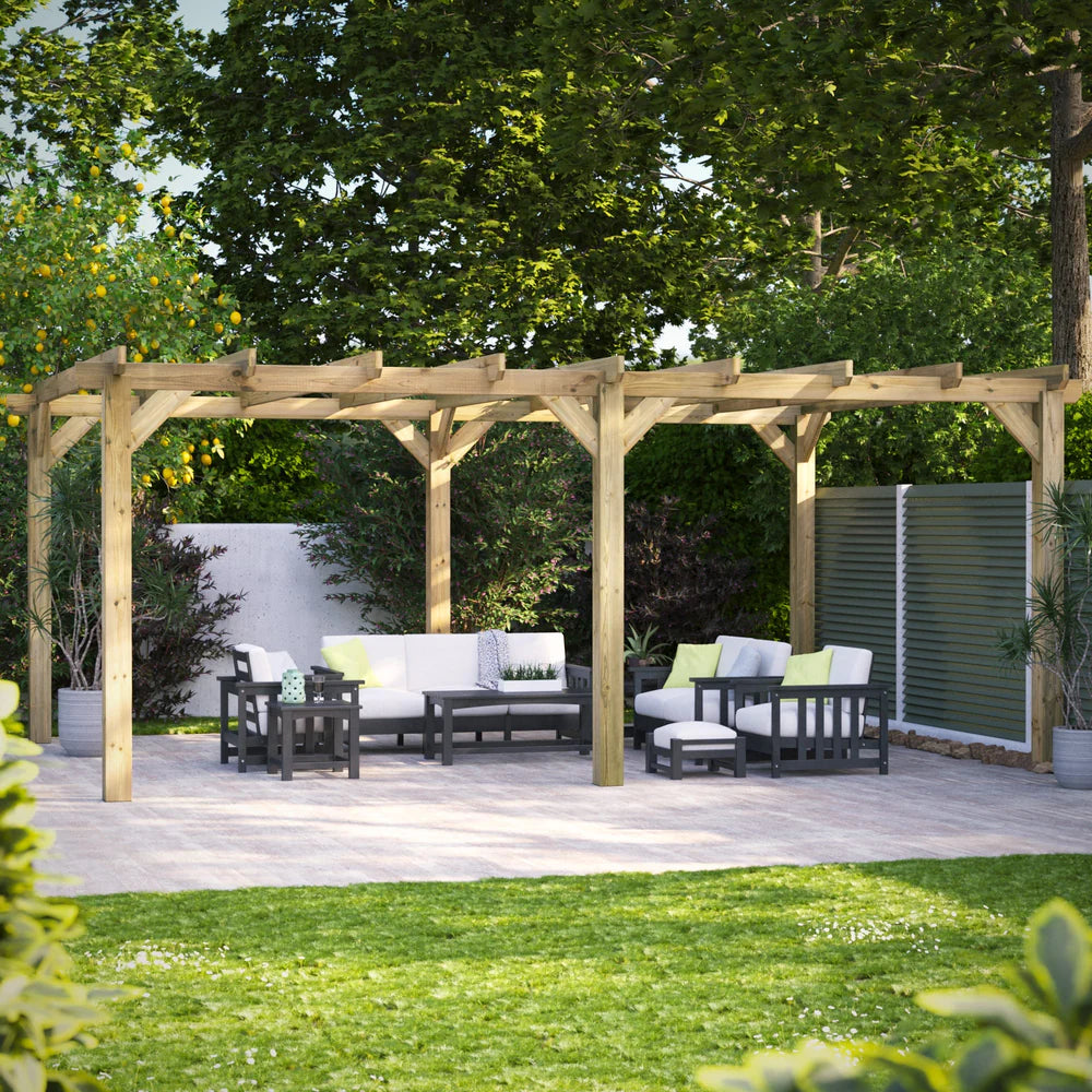 Wooden Garden Pergola