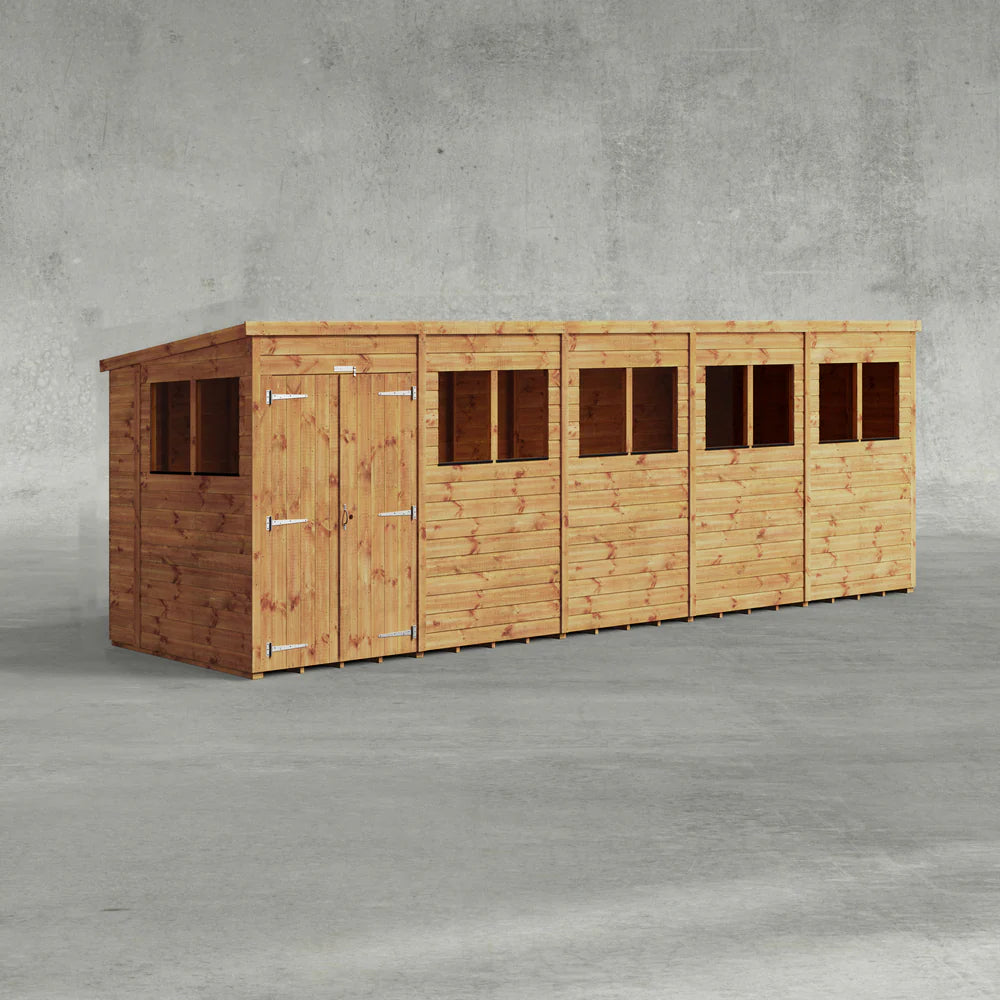 Shiplap Pent Garden Shed