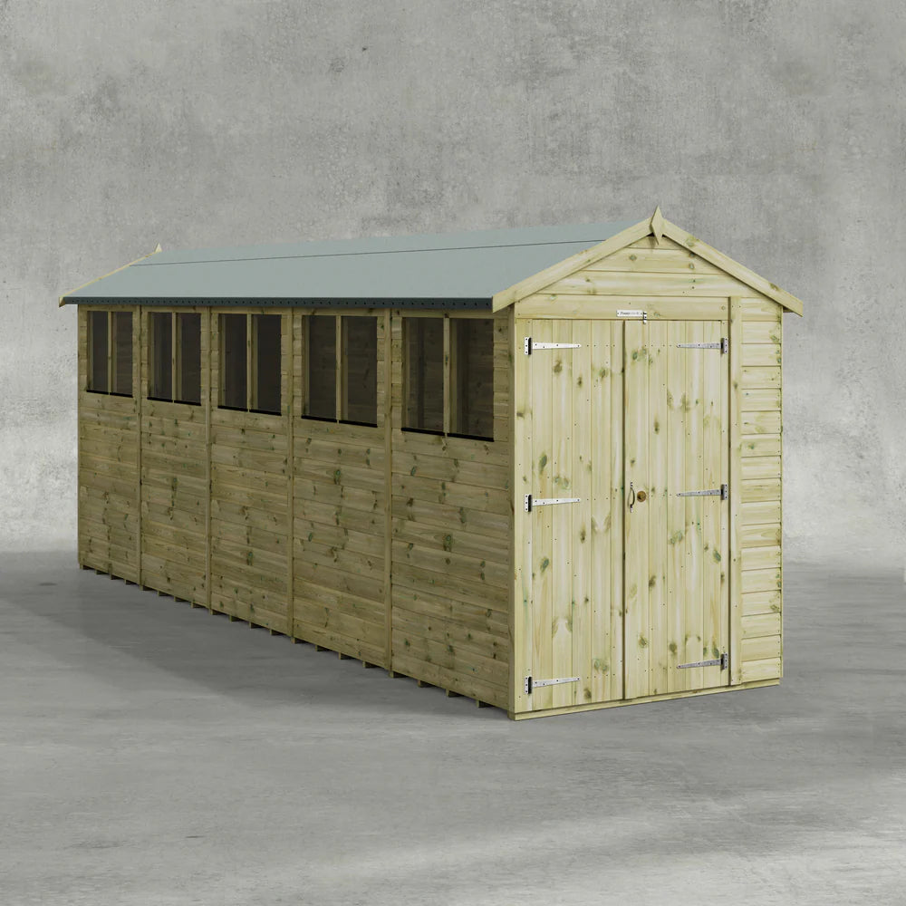 Premium Shiplap Apex Garden Shed