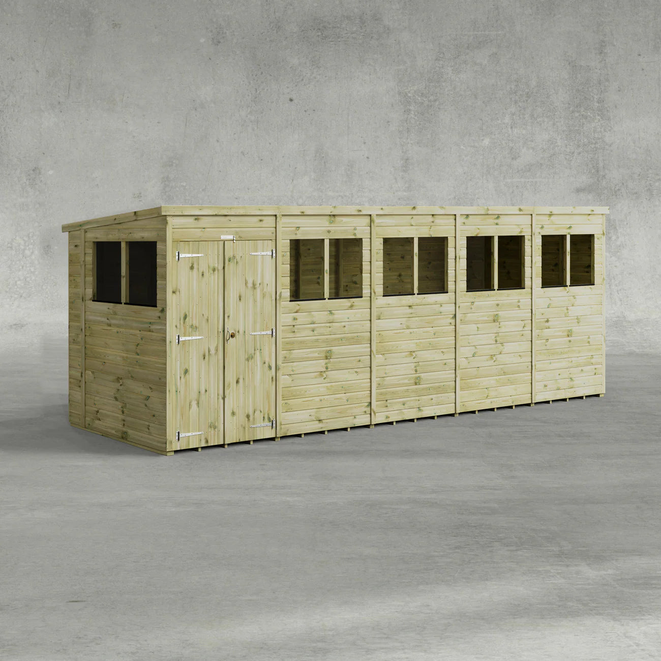 Power Premium Pent Sheds