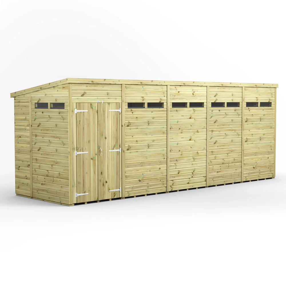 Premium Pent Security Shed