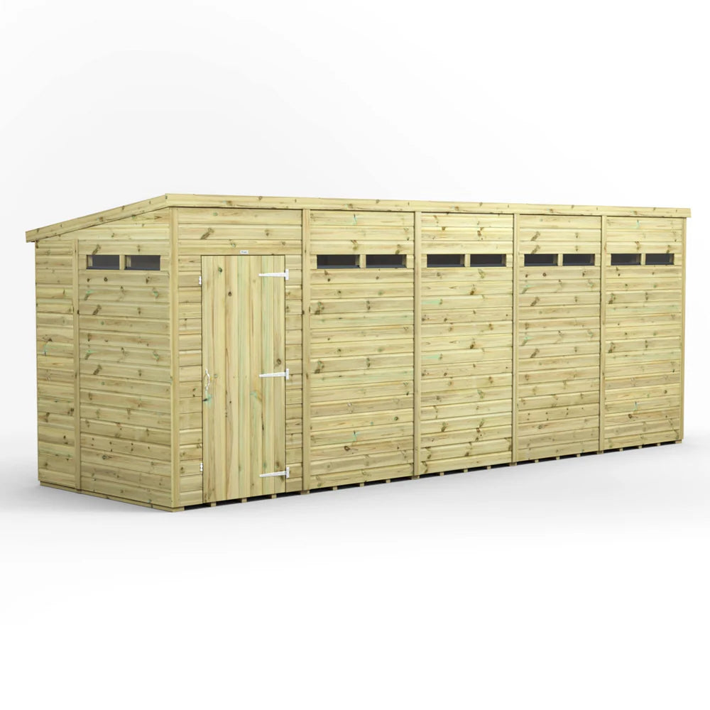 Premium Pent Security Shed