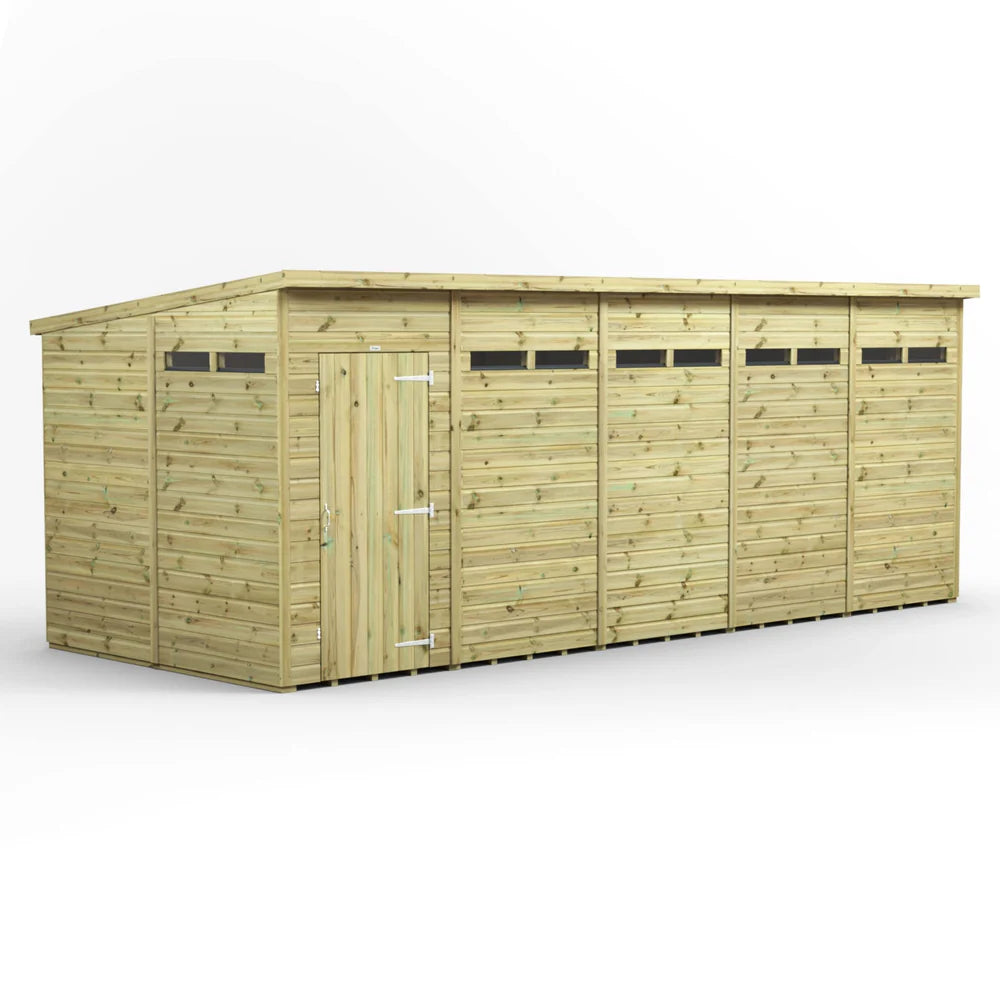 Premium Pent Security Shed