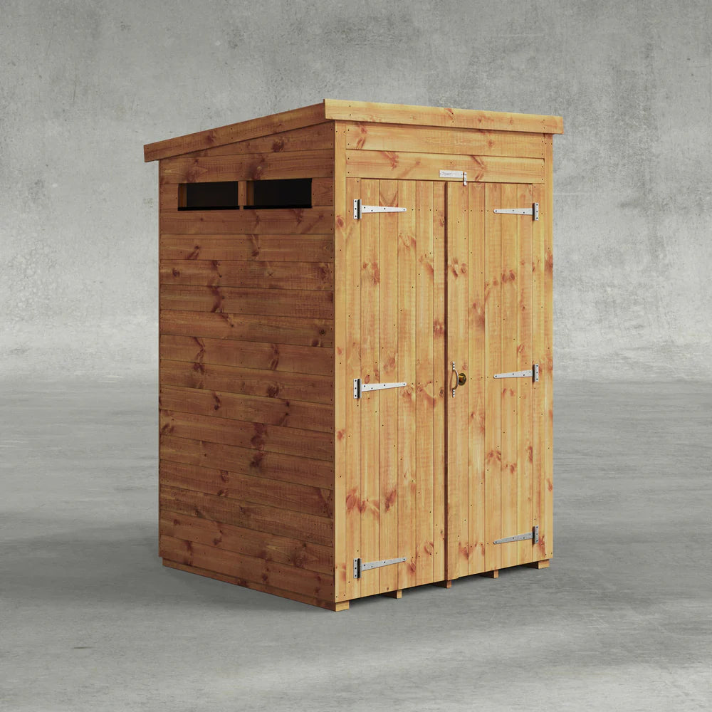 Pent Security Shed