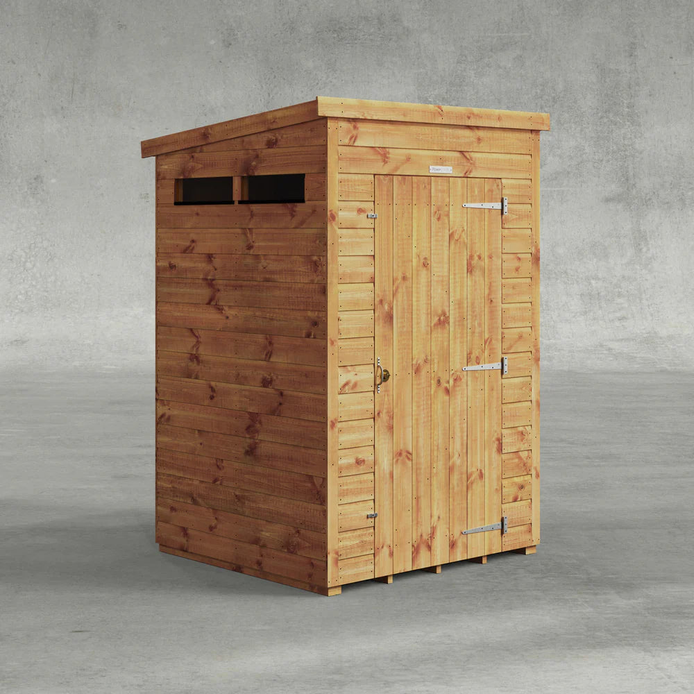 Pent Security Shed