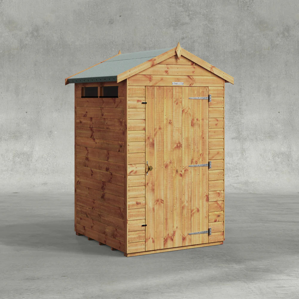 Power Security Apex Shed