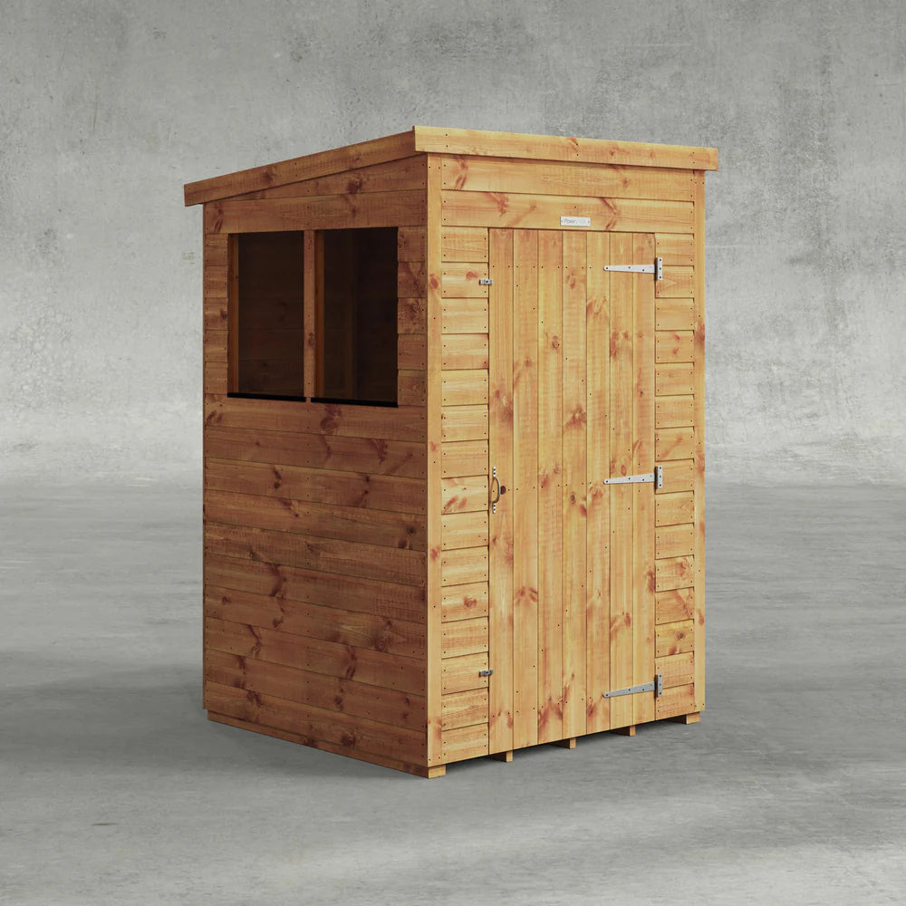 Power Shiplap Pent Sheds