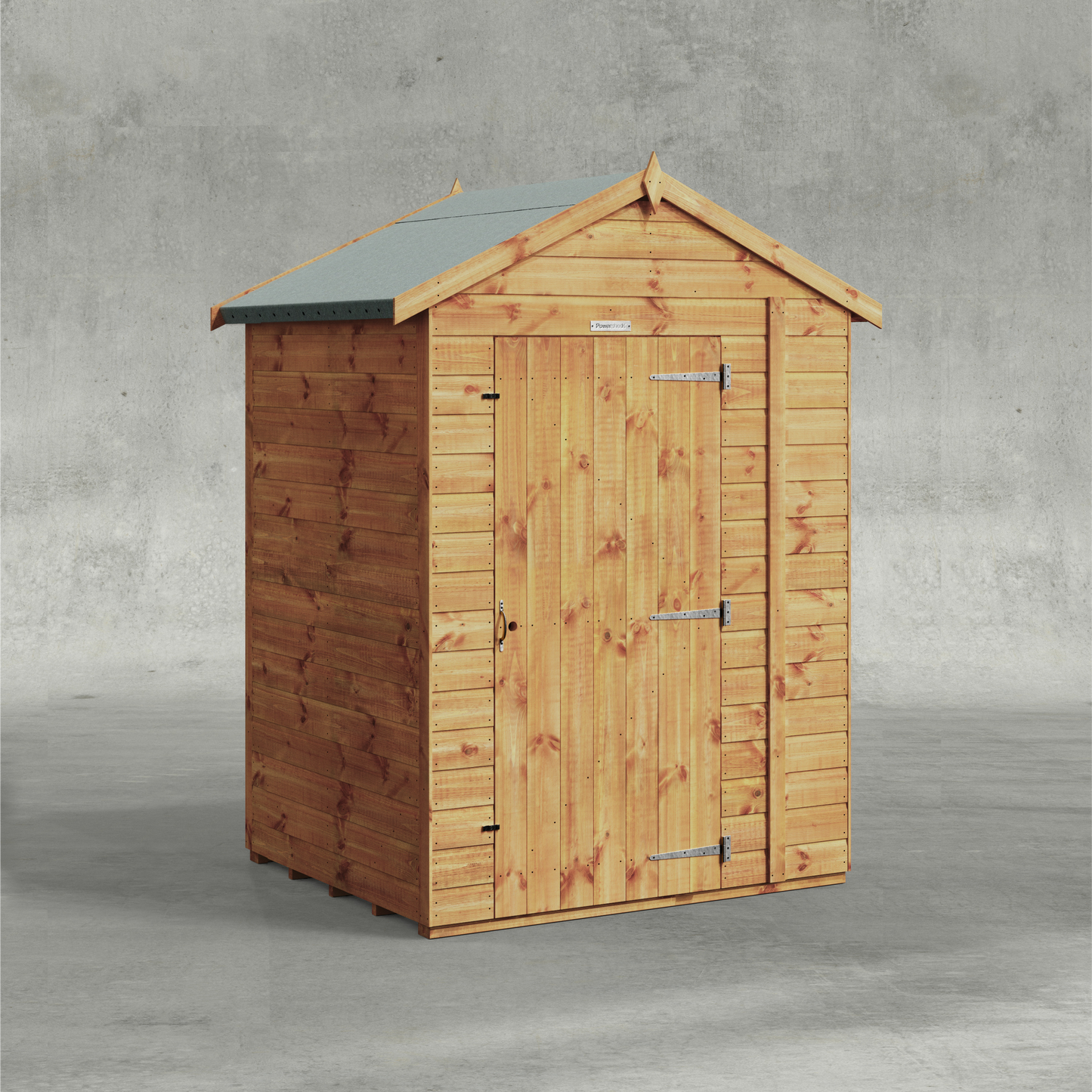Power Shiplap Apex Shed