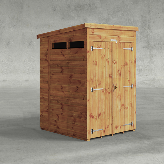 Power Security Pent Shed