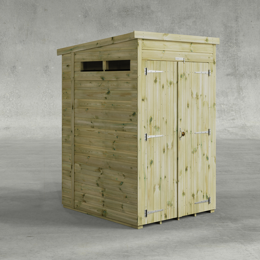 Power Premium Security Pent Shed