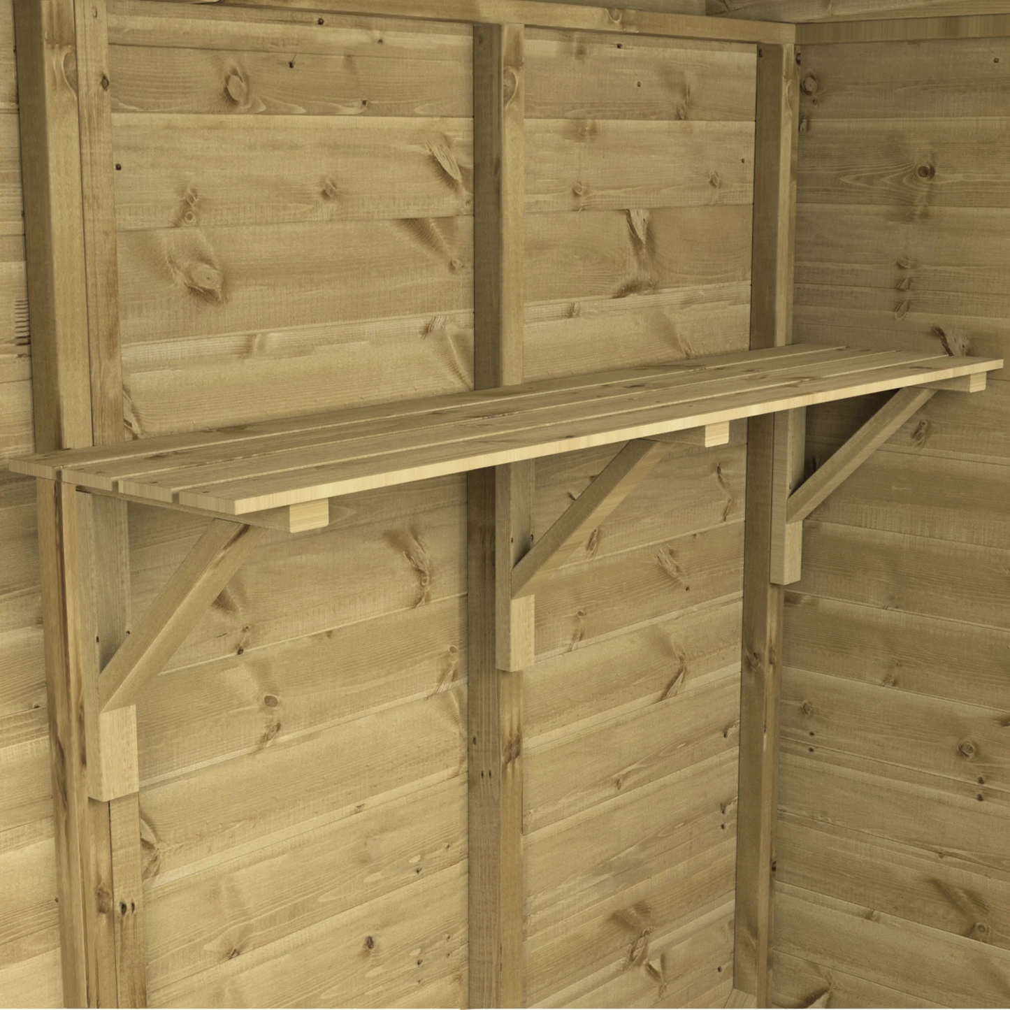 Premium Shed Shelving