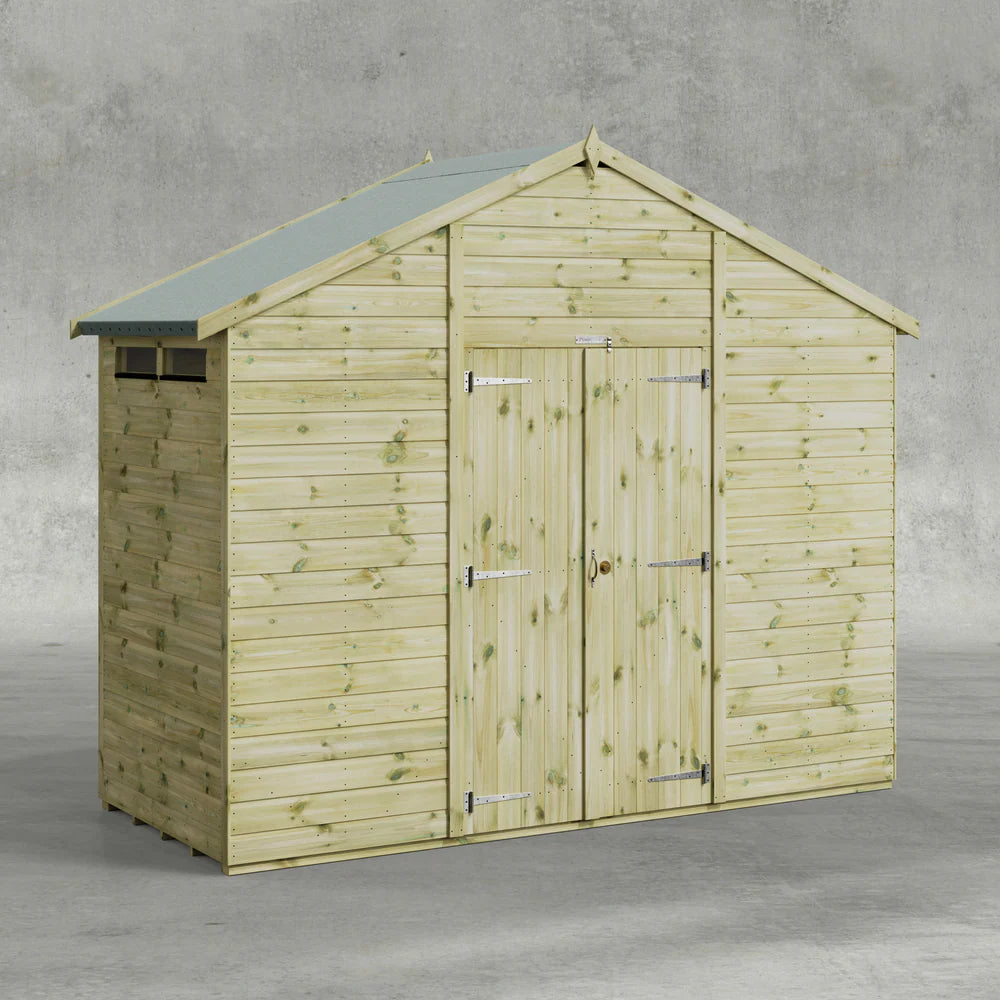 Premium Apex Security Shed