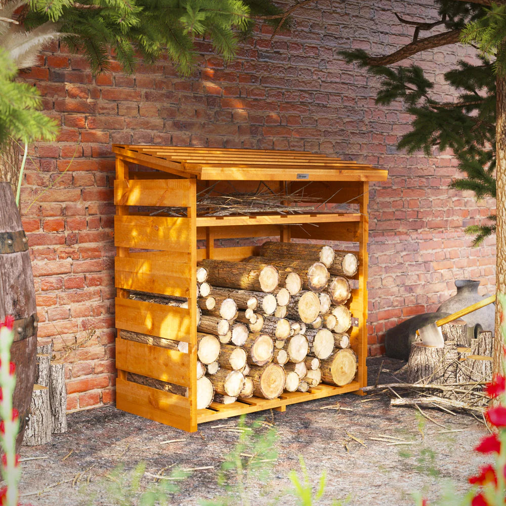 Wooden Log Store