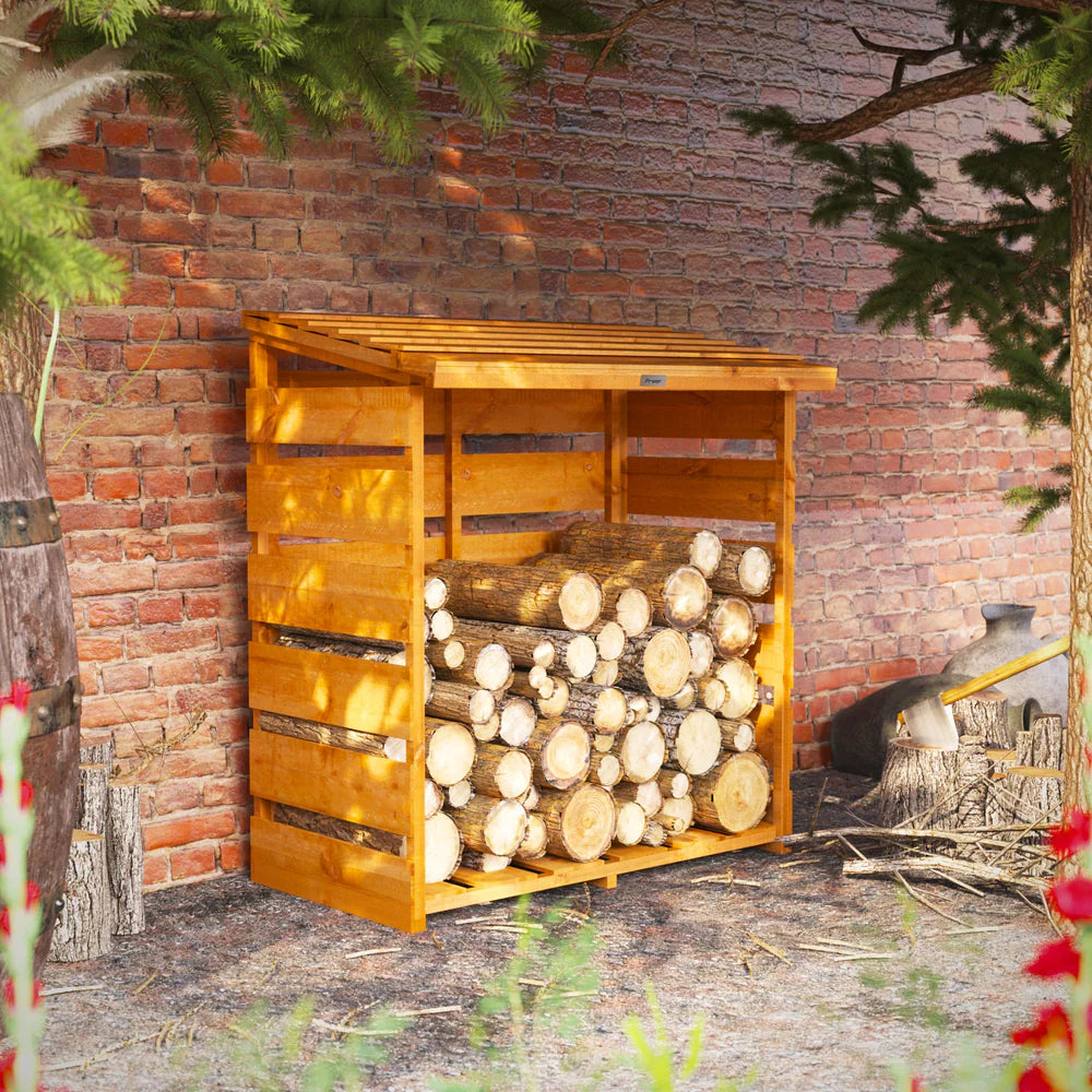 Wooden Log Store