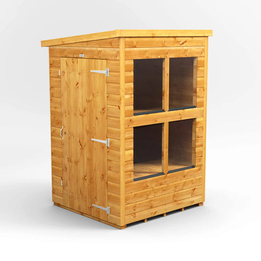 Power Pent Potting Shed