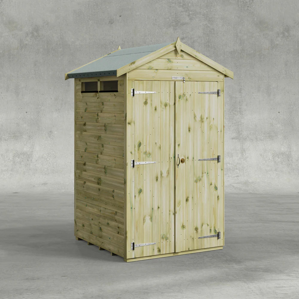 Premium Apex Security Shed