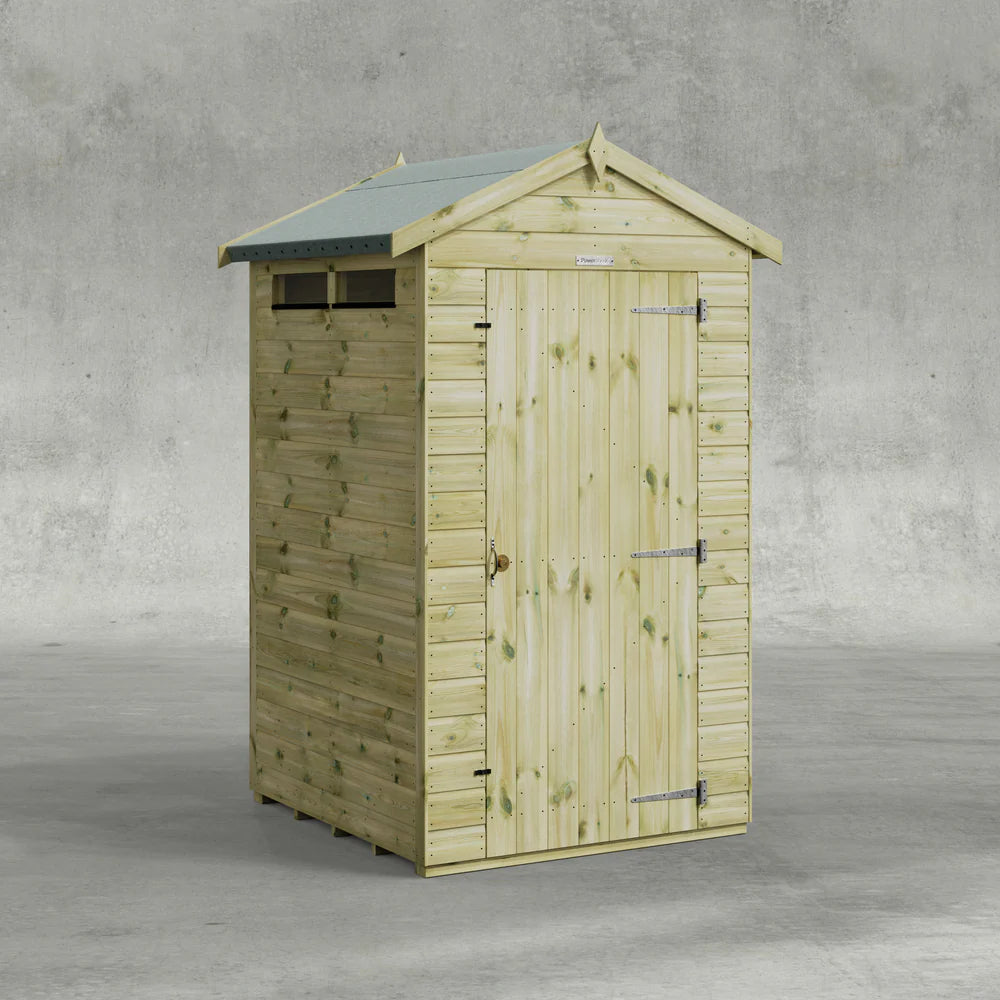 Power Premium Security Apex Shed