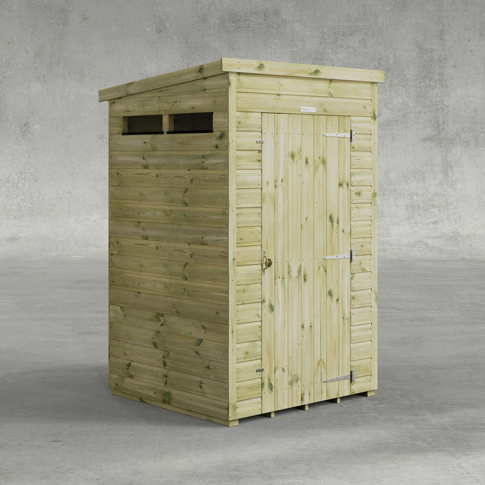 Power Premium Security Pent Shed