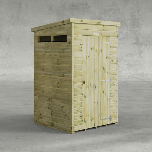 Power Premium Security Pent Shed