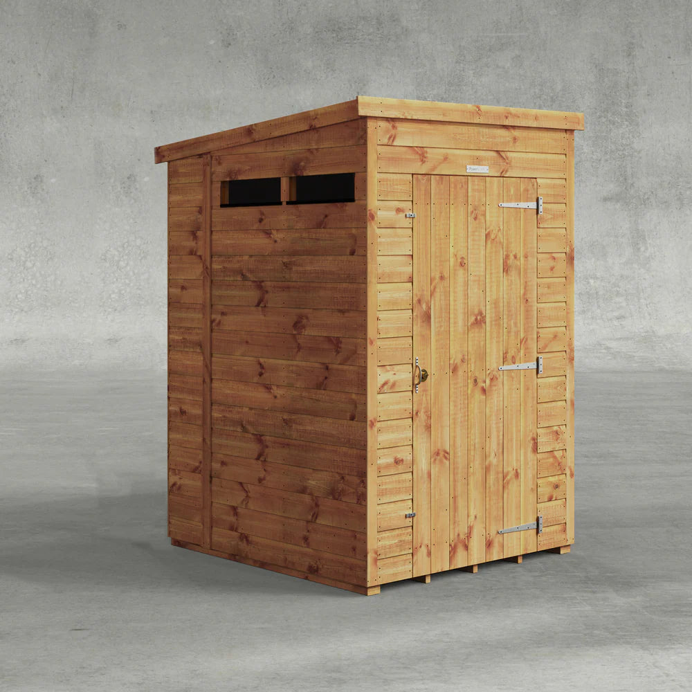 Pent Security Shed
