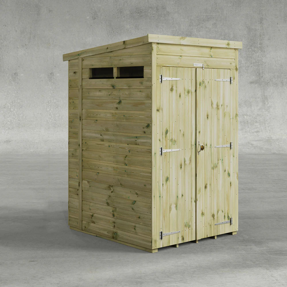 Premium Pent Security Shed