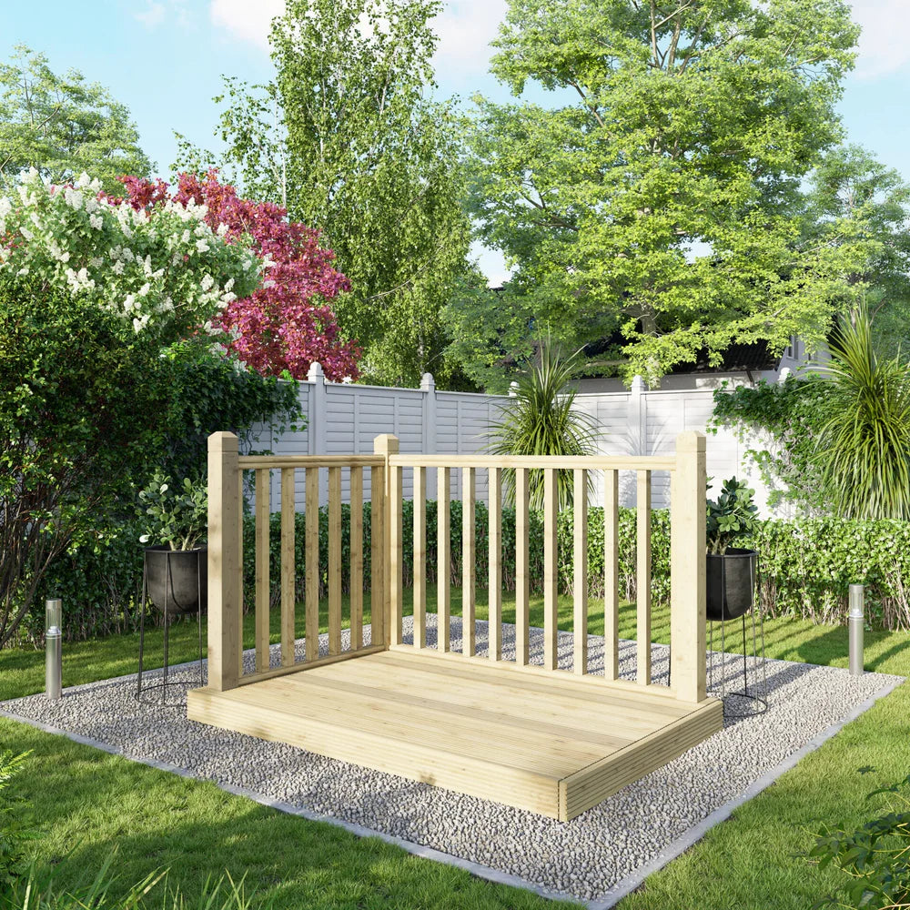 Decking Kit with Two-Sided Handrails