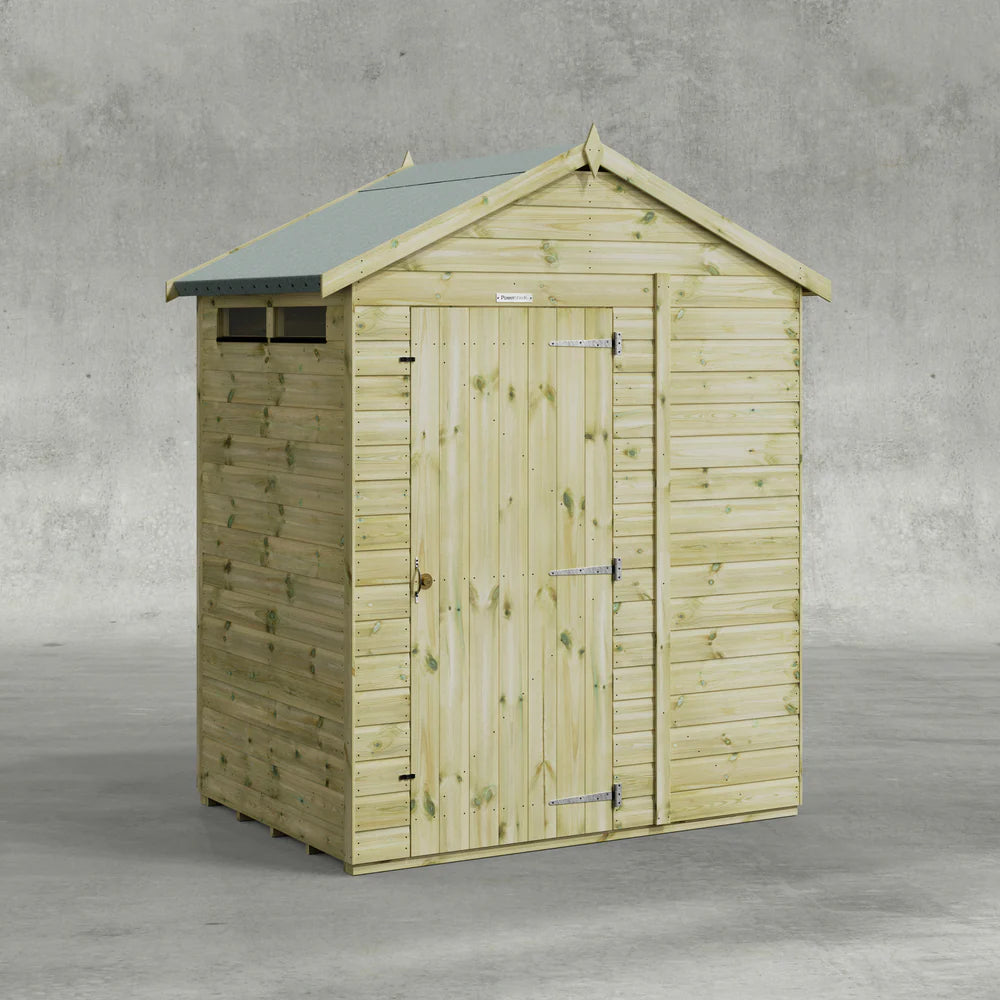 Premium Apex Security Shed