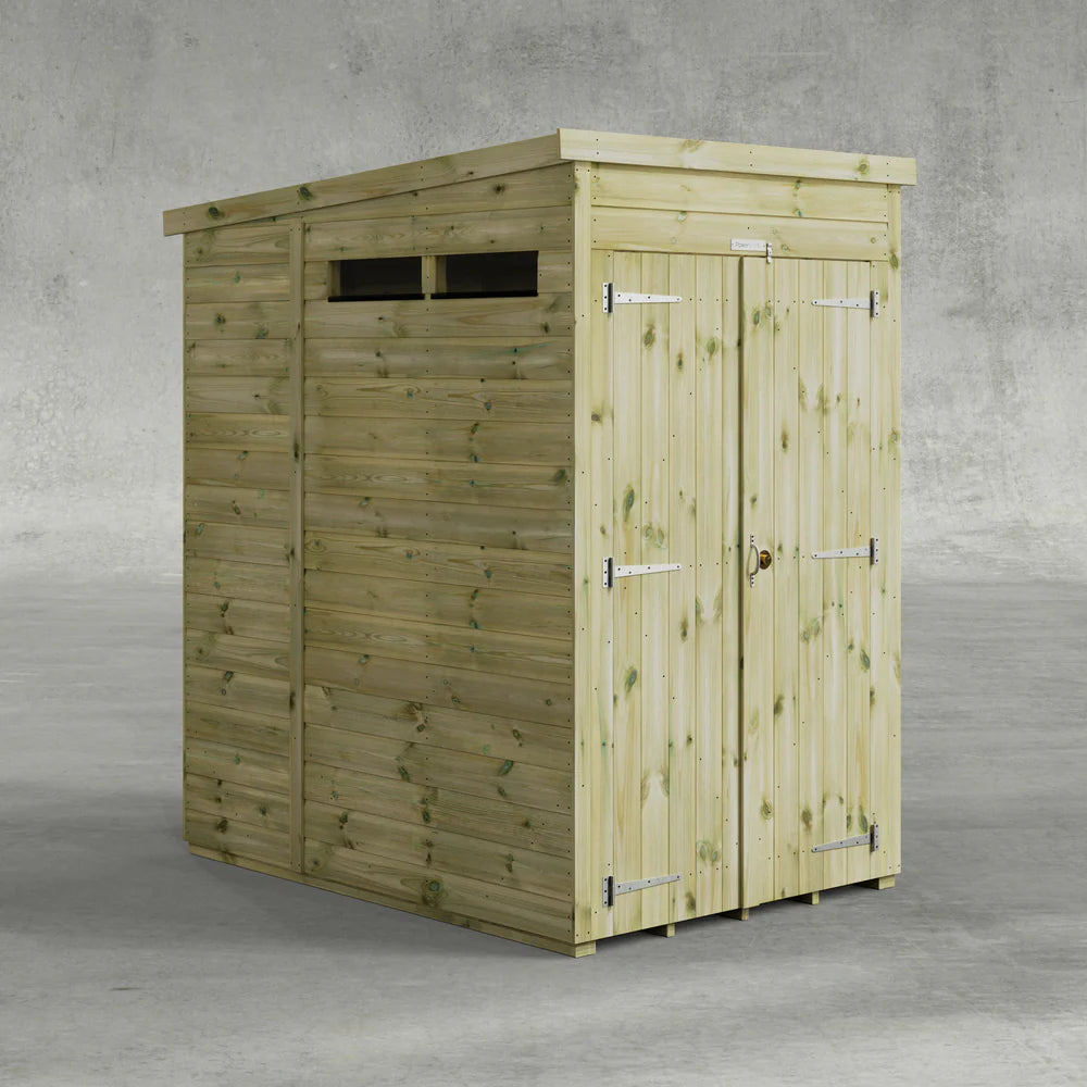 Premium Pent Security Shed