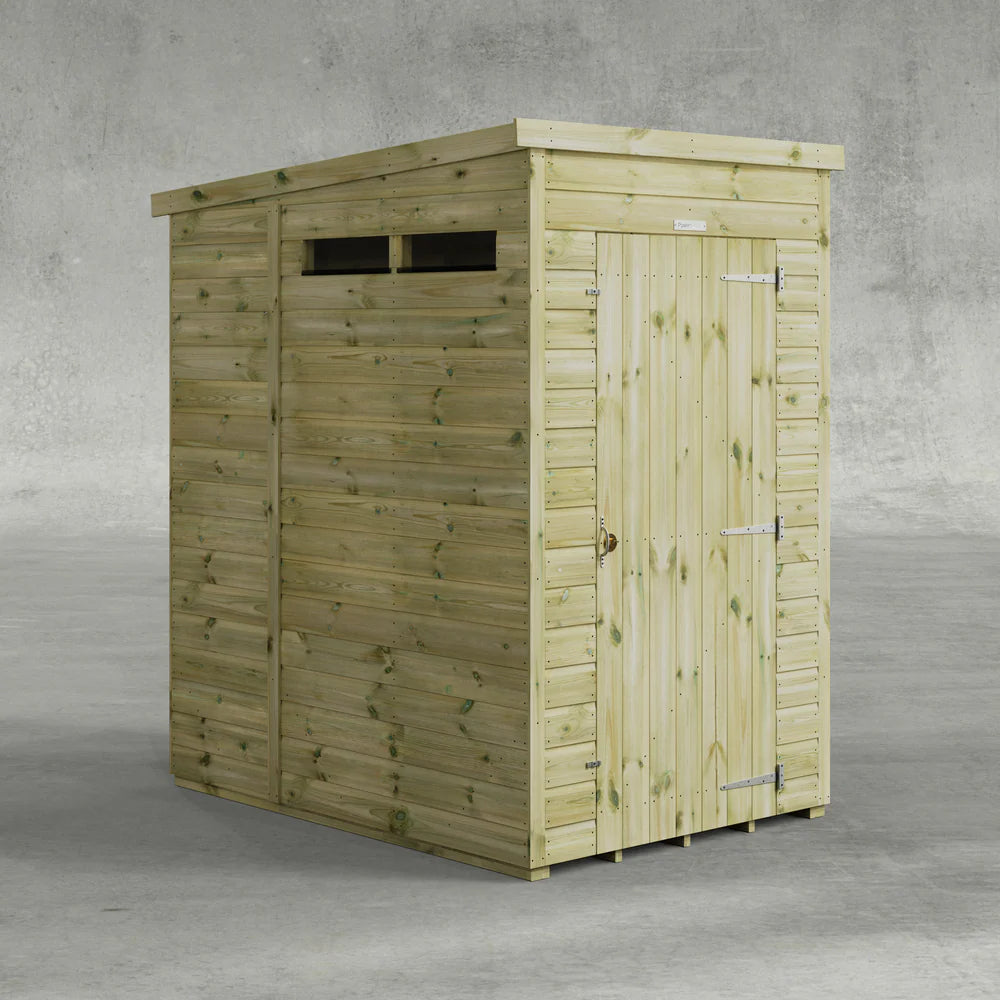 Premium Pent Security Shed