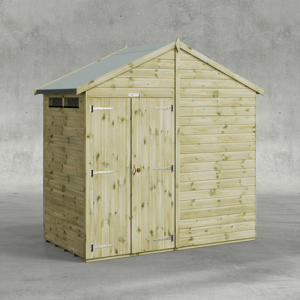 Premium Apex Security Shed