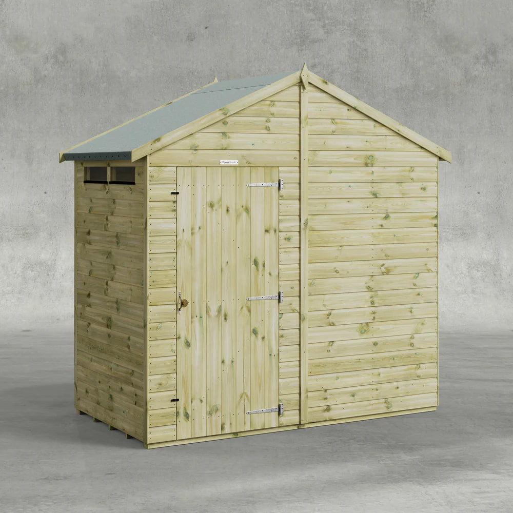 Premium Apex Security Shed