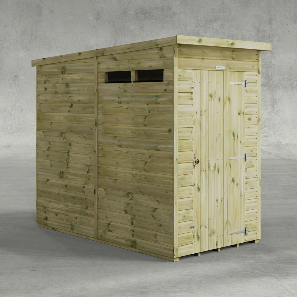 Premium Pent Security Shed
