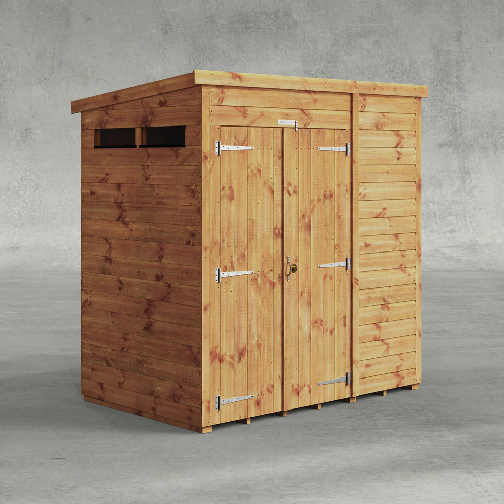 Pent Security Shed