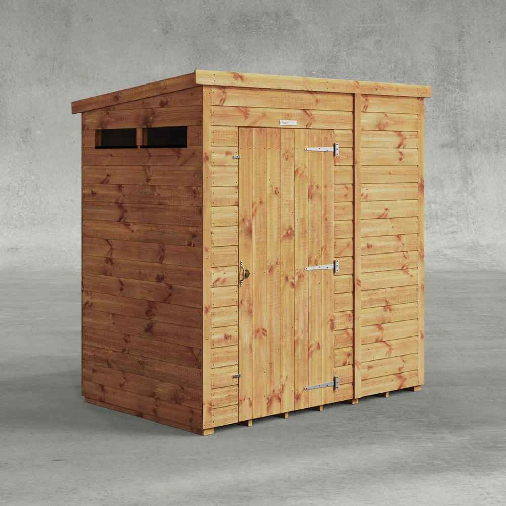 Pent Security Shed