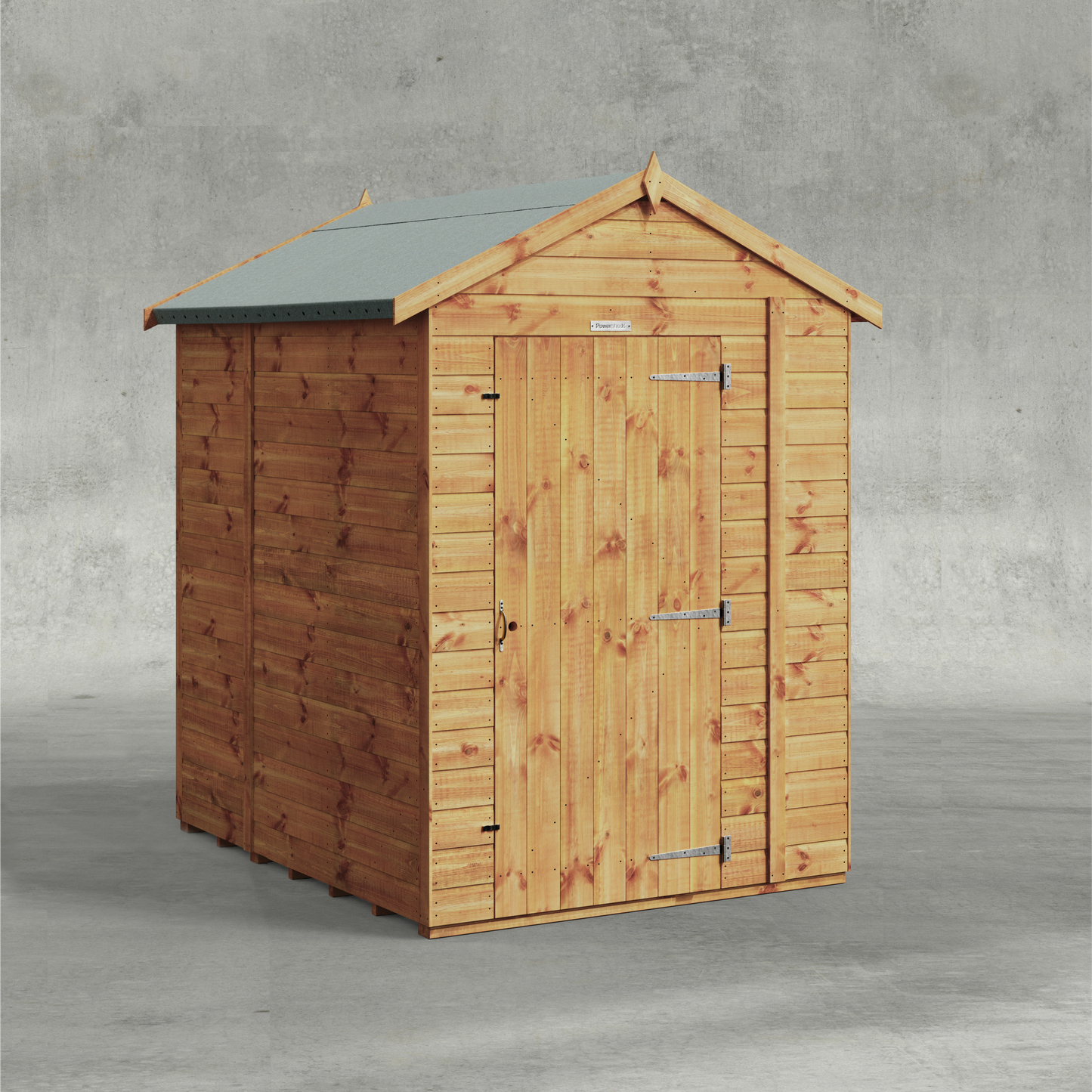Power Shiplap Apex Shed