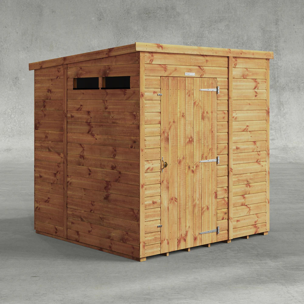 Pent Security Shed