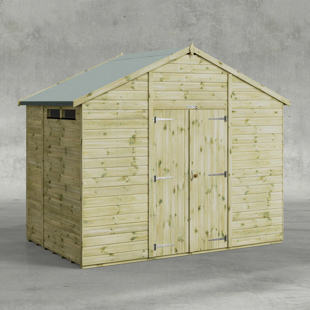 Premium Apex Security Shed