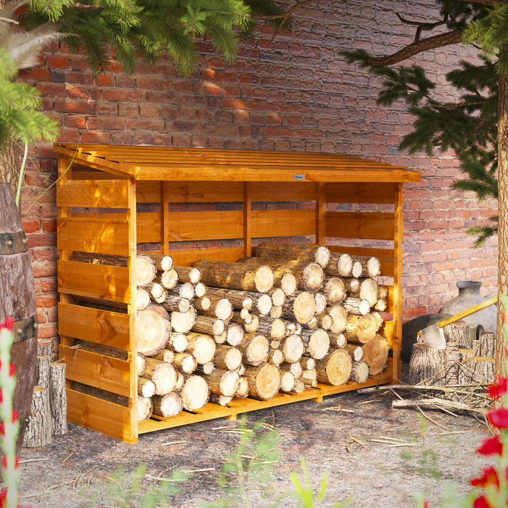 Wooden Log Store